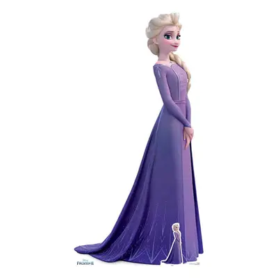 Elsa Violet Dress from Frozen Official Disney Cardboard Cutout / Standee