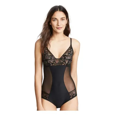 Calvin Klein Women's Perfectly Fit Perrenial Bodysuit Black Large