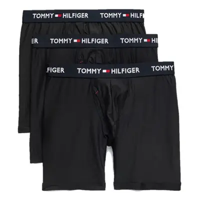 Tommy Hilfiger mens Everyday Micro Multipack Boxer Briefs Black (3 Pa