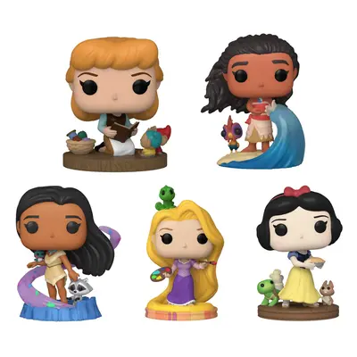 Funko Disney: POP! Ultimate Princess Collectors Set - Cinderella, Moana, Pochahontas, Rapunzel, 