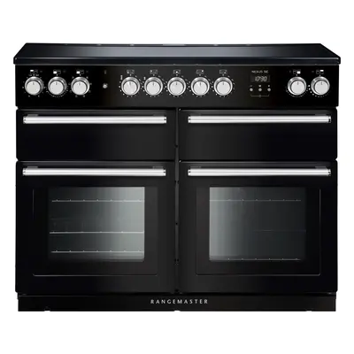 Rangemaster Nexus SE NEXSE110EIBL/C 110cm Electric Range Cooker with Induction Hob - Black / Chr