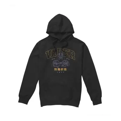 (S, Black) Star Wars Mens Darth Vader Hoodie