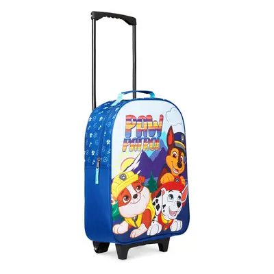 Paw Patrol Carry On Suitcase for Kids Foldable Trolley Hand Luggage Ba