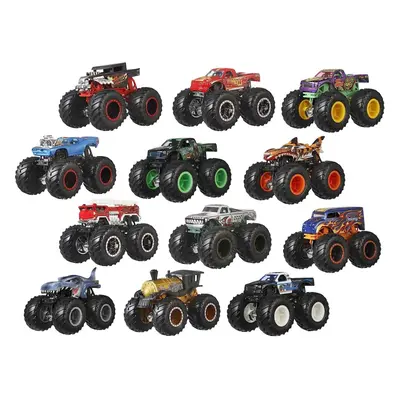 Hot Wheels Monster Trucks Ultimate Chaos! Exclusive Diecast Car 12-Pack