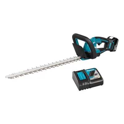 Makita DUH506RT 18V Li-ion LXT Brushless 50cm Hedge Trimmer Complete with x 5.0 Ah Battery and D