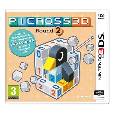 3DS Picross 3D Round Nintendo 3DS Game