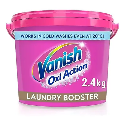 Vanish Gold Oxi Action Laundry Booster and Stain Remover Powder for Colours 2.4kg | Removes Toug