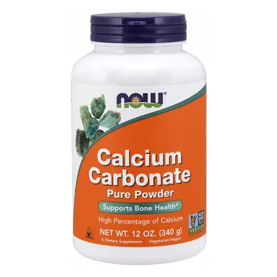 Now Foods Calcium Carbonate, Pure Powder - 340g