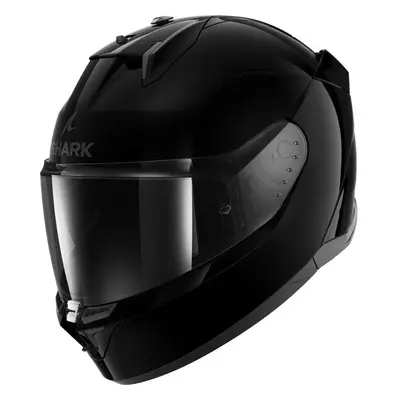 (M) Shark D-Skwal Full Face Helmet Blank Black