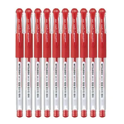 Uni-ball Signo Gel Ink Pen 0.38 mm tip Red Pack of (BC25557)