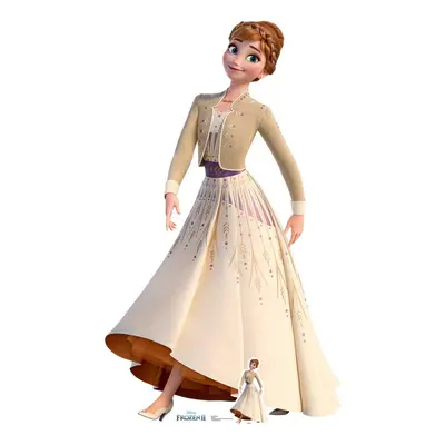 Anna Cream Dress from Frozen Official Disney Cardboard Cutout / Standee