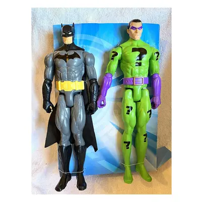 D Batman and Riddler Set of action figures- dolls - Without box