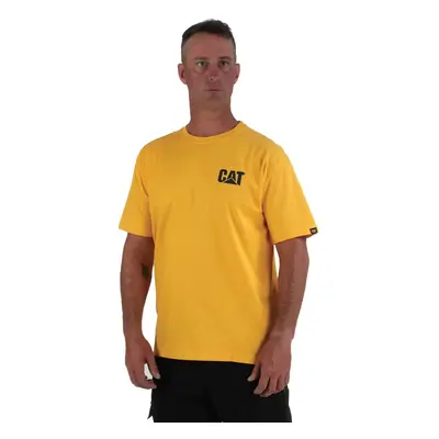 Caterpillar Men's Trademark T-Shirt (Regular and Big & Tall Sizes) Ye