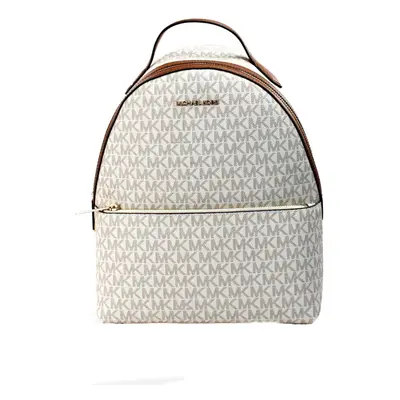 Michael Kors Sheila Medium Logo Backpack (Vanilla)