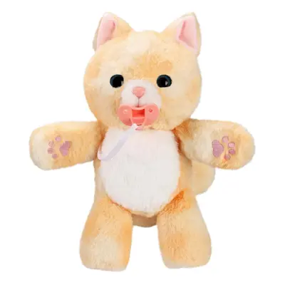 Little Live Pets - Cozy Dozys: Ginger The Kitty | Interactive Plush To