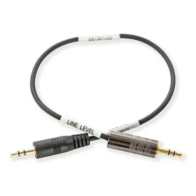 Movo MV-RC100 3.5mm Male Line-in to Male Microphone Attenuator Cable for HDSLR Cameras