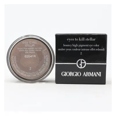 (2) Giorgio Armani Eyes To Kill Stellar Eyeshadow 0.14oz/4g New With Box