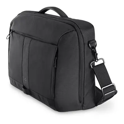 F8N903 Active Pro Commuter Messenger Bag for 15.6-Inch Laptop with Reflective Strip, Security Po