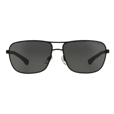 Everything for children: Emporio Armani Men's EA2033 Rectangular Sunglasses Rubber Black/Grey