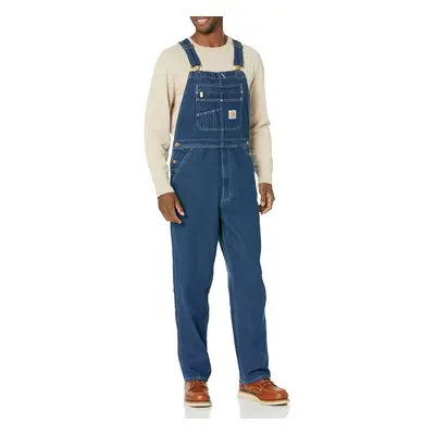 Carhartt Men's Loose Fit Denim Bib Overall (Big & Tall) Darkstone