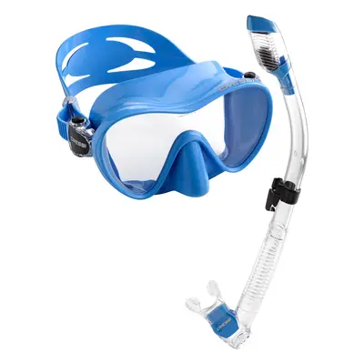 Cressi Scuba Diving Snorkeling Kit - Freediving Mask & Dry Snorkel | F