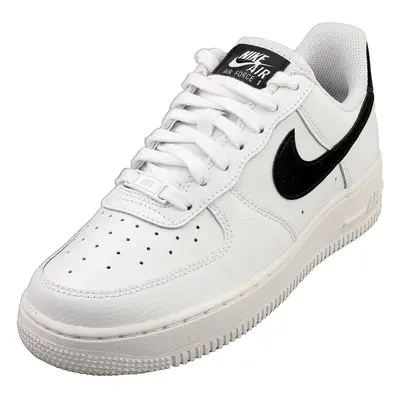 (5.5) Nike Air Force 07 Womens Fashion Trainers in White Black