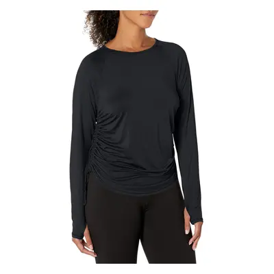 Under Armour Womens Motion Long Sleeve Longline Crew (001) Black /