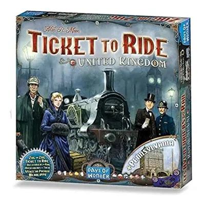 | Ticket to Ride United Kingdom Board Game EXPANSION | Board Game for Adults and Family | Train 