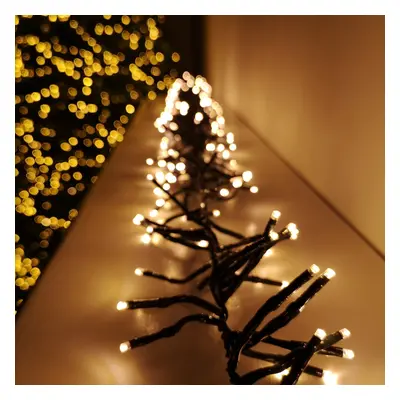 768 LED Compact Cluster Vintage Gold Christmas Lights