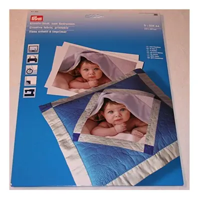 Prym Creative Fabric, Printable ( pack of sheets)