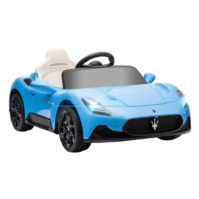 AIYAPLAY Maserati MC20 Licensed 12V Kids Ride on Car w/ Remote, Blue