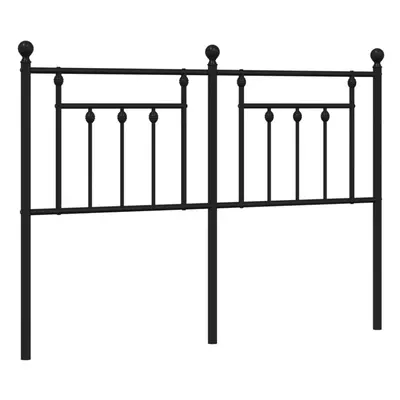 (black, cm) vidaXL Metal Headboard Bed Header Bed Headboard Black Headboard Black cm