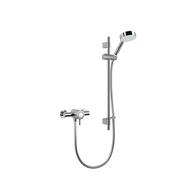 Mira Element Thermostatic Mixer Shower EV Exposed Valve Chrome WRAS 1.1910.001