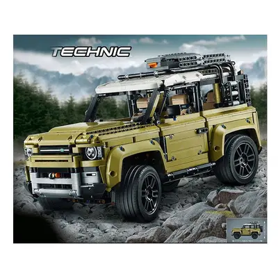 (Paper instruction) Technic Land Rover Defender | Blocks Land Rover - Compatible