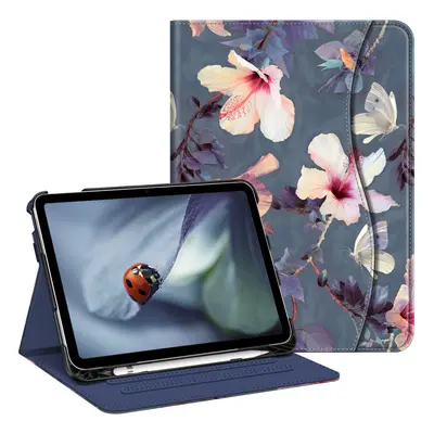 Case Compatible with iPad 10th Generation (2022) 10.9 Inch, Multi-Angle Viewing Protective Stand