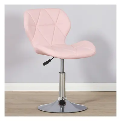 (Pink) Charles Jacobs Small Swivel Chair | Home Office Furniture