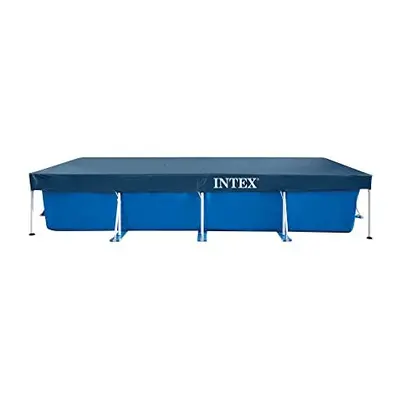 Intex Protective cover for rectangular pool Blue x x cm