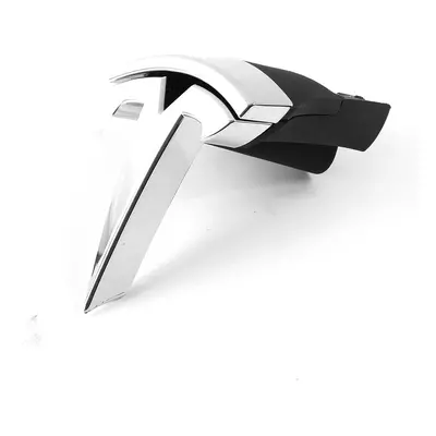 (Chrome) High Quality For Tesla Model 2016-2022 Front Bumper Emblem T Badge Logo