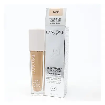 (245C) Lancome Teint Idole Ultra Wear Care & Glow 1.0oz/30ml New With Box