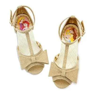 Disney Princess Golden Heeled Shoe For Kids UK Size / EU Size