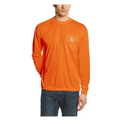 Carhartt mens High Visibility Force Color Enhanced Long Sleeve T-shirt