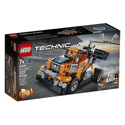 LEGO Technic Race Truck Pull-Back Model Truck Building Kit New