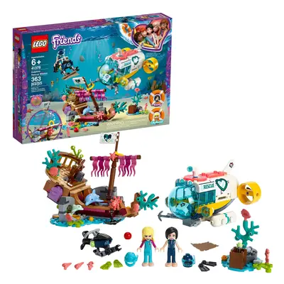 LEGO Friends Dolphins Rescue Mission Building Kit with Toy Subma