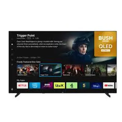 Bush Inch 65QT24SB Smart 4K UHD HDR QLED TiVo Freely TV