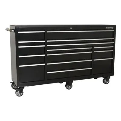 Sealey Premier™ Heavy-Duty Extra-Wide Rollcab Drawer 1845mm - Black PTB183015