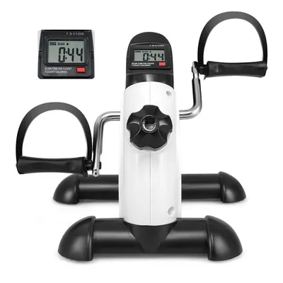 Mini Exercise Bike Under Desk Bike Pedal Exerciser for Legs Workout