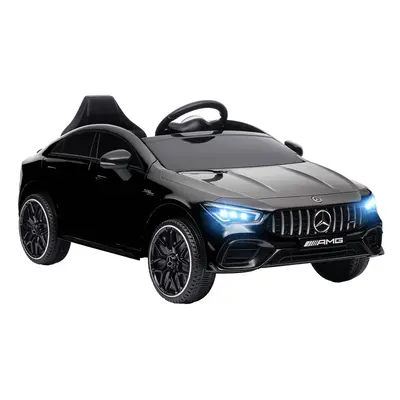 AIYAPLAY Mercedes-AMG CLA Licensed 12V Ride on Car w/ Music - Black