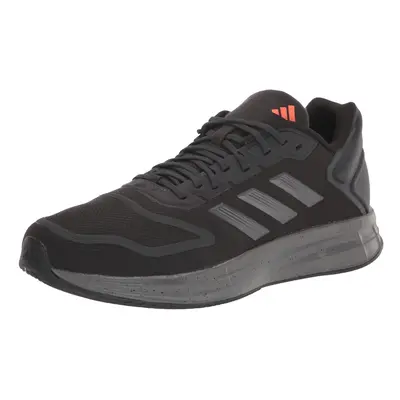 adidas Men's Duramo Running Shoe Carbon/Night Metallic/Solar Red