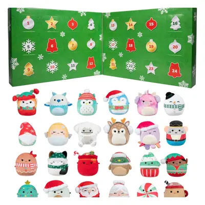 Festive Advent Calendar with Surprising Plush Toys