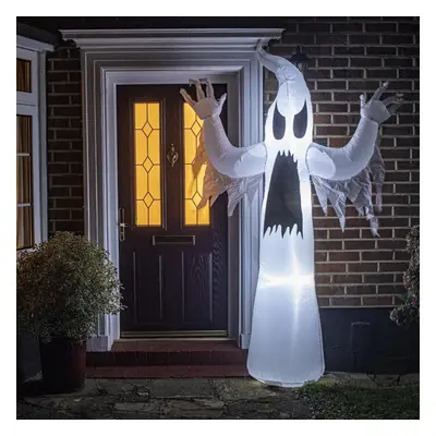 Inflatable Spooky Ghost Halloween Decoration - 2.4m (7ft 11)